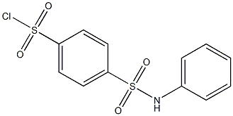 4-(phenylsulfamoyl)benzene-1-sulfonyl chloride 结构式