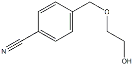 4-[(2-hydroxyethoxy)methyl]benzonitrile 结构式