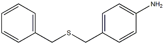 4-[(benzylsulfanyl)methyl]aniline 结构式