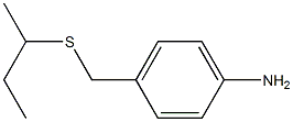 4-[(butan-2-ylsulfanyl)methyl]aniline 结构式