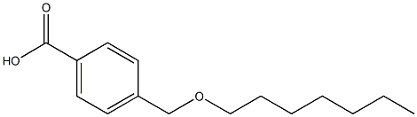 4-[(heptyloxy)methyl]benzoic acid 结构式
