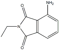 4-amino-2-ethyl-2,3-dihydro-1H-isoindole-1,3-dione 结构式