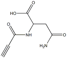 4-amino-4-oxo-2-(propioloylamino)butanoic acid 结构式