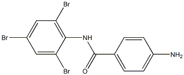 4-amino-N-(2,4,6-tribromophenyl)benzamide 结构式