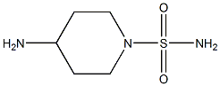 4-aminopiperidine-1-sulfonamide 结构式