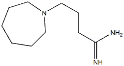 4-azepan-1-ylbutanimidamide 结构式