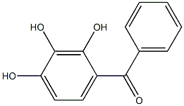 4-benzoylbenzene-1,2,3-triol 结构式