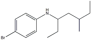 4-bromo-N-(5-methylheptan-3-yl)aniline 结构式