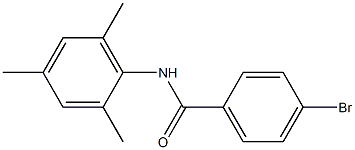 4-bromo-N-mesitylbenzamide 结构式