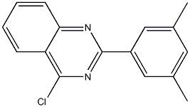 4-chloro-2-(3,5-dimethylphenyl)quinazoline 结构式