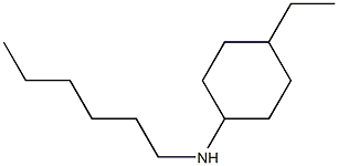 4-ethyl-N-hexylcyclohexan-1-amine 结构式