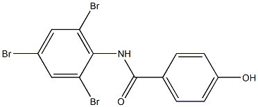 4-hydroxy-N-(2,4,6-tribromophenyl)benzamide 结构式