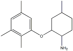 4-methyl-2-(2,3,5-trimethylphenoxy)cyclohexan-1-amine 结构式