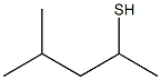 4-methylpentane-2-thiol 结构式