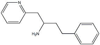 4-phenyl-1-(pyridin-2-yl)butan-2-amine 结构式
