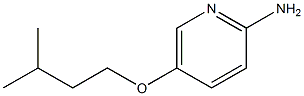 5-(3-methylbutoxy)pyridin-2-amine 结构式
