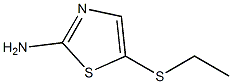 5-(ethylthio)-1,3-thiazol-2-amine 结构式