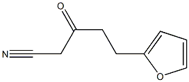 5-(furan-2-yl)-3-oxopentanenitrile 结构式