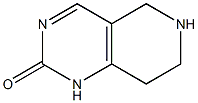 5,6,7,8-tetrahydropyrido[4,3-d]pyrimidin-2(1H)-one 结构式