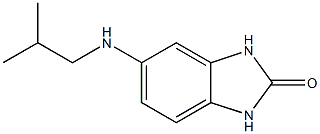 5-[(2-methylpropyl)amino]-2,3-dihydro-1H-1,3-benzodiazol-2-one 结构式