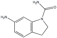 6-amino-2,3-dihydro-1H-indole-1-carboxamide 结构式