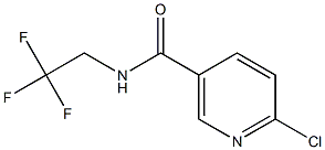 6-chloro-N-(2,2,2-trifluoroethyl)nicotinamide 结构式