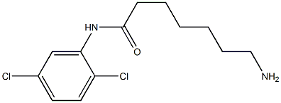 7-amino-N-(2,5-dichlorophenyl)heptanamide 结构式