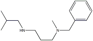 benzyl(methyl){3-[(2-methylpropyl)amino]propyl}amine 结构式