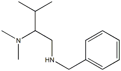 benzyl[2-(dimethylamino)-3-methylbutyl]amine 结构式