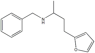 benzyl[4-(furan-2-yl)butan-2-yl]amine 结构式
