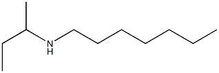 butan-2-yl(heptyl)amine 结构式