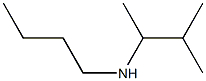 butyl(3-methylbutan-2-yl)amine 结构式