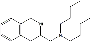 dibutyl(1,2,3,4-tetrahydroisoquinolin-3-ylmethyl)amine 结构式