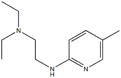 diethyl({2-[(5-methylpyridin-2-yl)amino]ethyl})amine 结构式