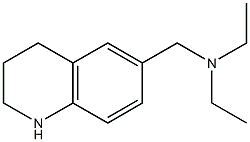 diethyl(1,2,3,4-tetrahydroquinolin-6-ylmethyl)amine 结构式