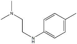 dimethyl({2-[(4-methylphenyl)amino]ethyl})amine 结构式