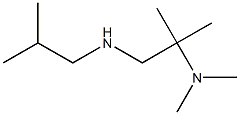 dimethyl({2-methyl-1-[(2-methylpropyl)amino]propan-2-yl})amine 结构式