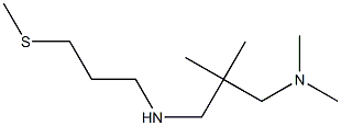dimethyl[2-methyl-2-({[3-(methylsulfanyl)propyl]amino}methyl)propyl]amine 结构式