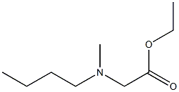 ethyl 2-[butyl(methyl)amino]acetate 结构式