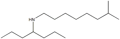 heptan-4-yl(7-methyloctyl)amine 结构式