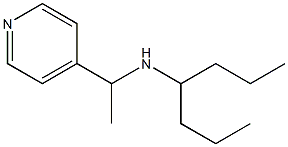 heptan-4-yl[1-(pyridin-4-yl)ethyl]amine 结构式
