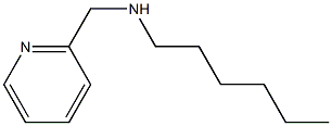 hexyl(pyridin-2-ylmethyl)amine 结构式