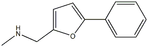 methyl[(5-phenylfuran-2-yl)methyl]amine 结构式