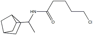 N-(1-{bicyclo[2.2.1]heptan-2-yl}ethyl)-5-chloropentanamide 结构式