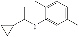 N-(1-cyclopropylethyl)-2,5-dimethylaniline 结构式