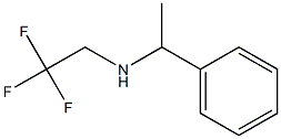 N-(1-phenylethyl)-N-(2,2,2-trifluoroethyl)amine 结构式