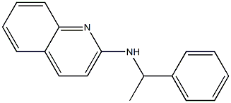 N-(1-phenylethyl)quinolin-2-amine 结构式