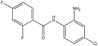 N-(2-amino-4-chlorophenyl)-2,4-difluorobenzamide 结构式