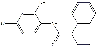 N-(2-amino-4-chlorophenyl)-2-phenylbutanamide 结构式