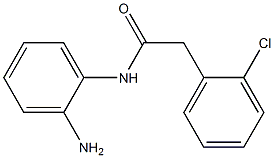 N-(2-aminophenyl)-2-(2-chlorophenyl)acetamide 结构式